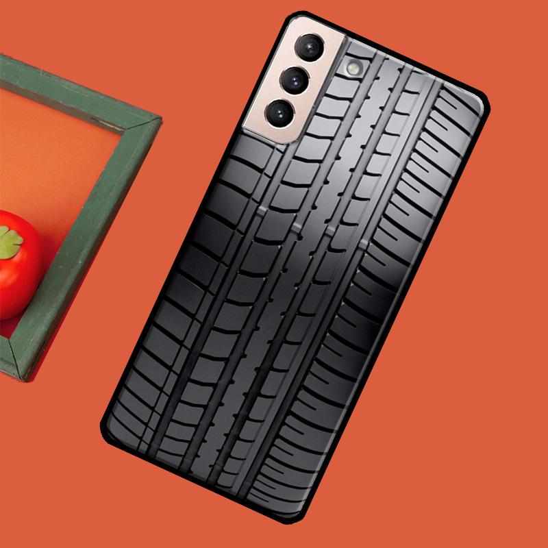 

Tire Tread Tyre Track Soft Case For Samsung Galaxy S23 S22 S21 Ultra Note 20 Note 10 S8 S9 S10 Plus S20 FE Cover Galaxy S8 Plus