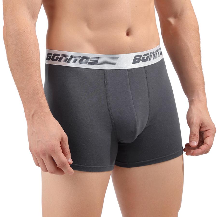 BONITOS 1 ks Pánské spodní prádlo s maskovacím potiskem pro muže Bavlna Pánské boxerky Pohodlné spodní prádlo