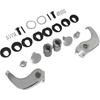2Set Chrome Locking Vent Window Handle Fit for Chevrolet GMC Trucks 1973-1994, Fits for OEM Part Numbers 76999, BHS01861, DHA35357, 15617125,