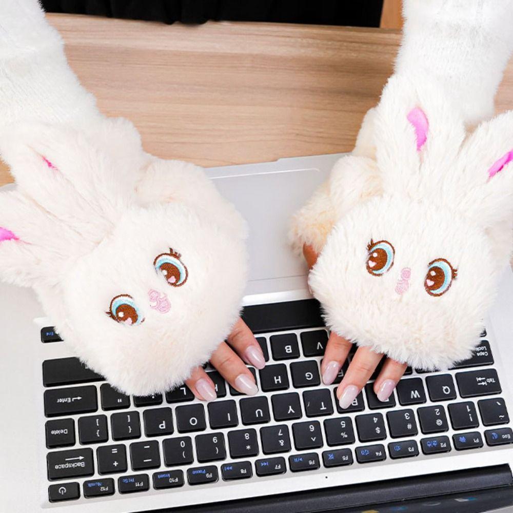 Kein Handschuh-Entfernen Cartoon Plüsch Handwärmer USB Heizung Handwärmer Winter Heizung