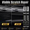 Capped Paint Repair Pen with Fine Tip for Controlled Repair of Small Automobile, Cycle, and Metal Structure Scratches
