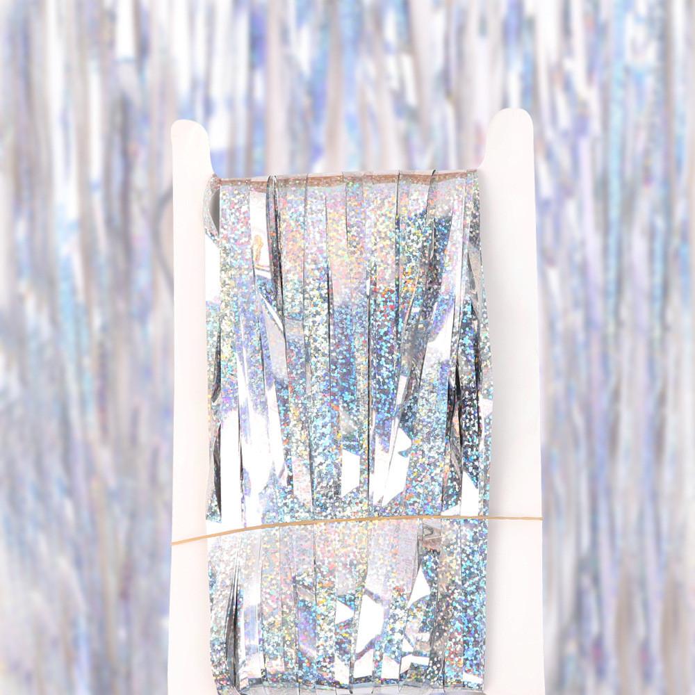 Metallic 1x3m Gorgeous Rain Curtain For Birthday Parties And Holiday Gatherings