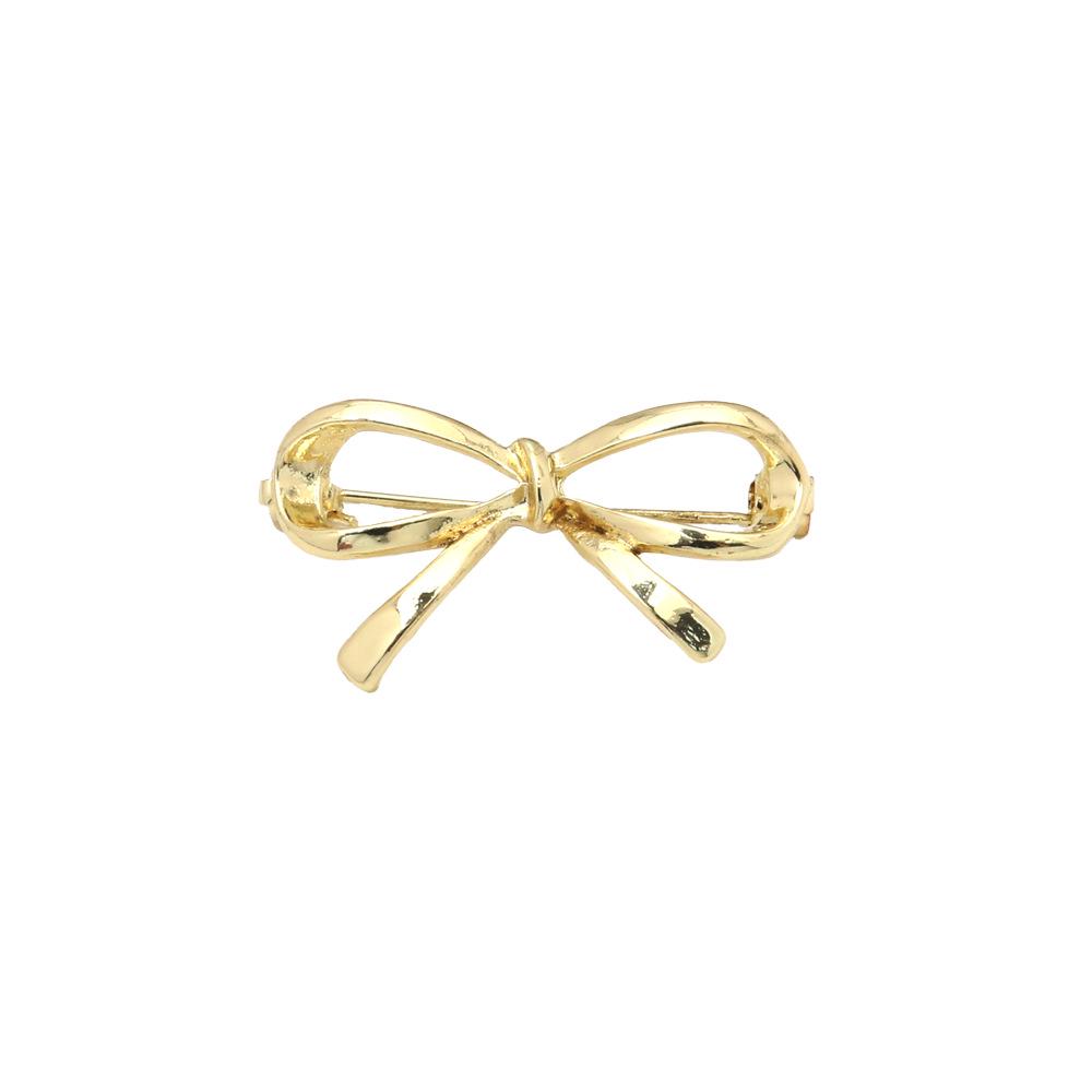 Elegant High-End French Retro Bow Brooch for Women – Luxe Pin Accessory for Suits and Coats, with Anti-Exposure Function