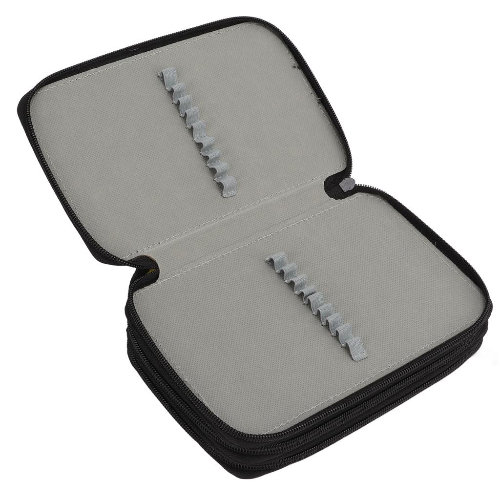 Trousse à crayons Exquise Haute Durabilité Grande Capacité Sensation Confortable Grande Trousse à Crayons pour Maison École Voyage