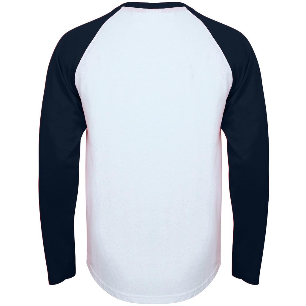 Skinni Fit Mens Long-Sleeved Baseball T-Shirt