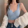 Summer Ice Silk Back Underwear Women's One Piece Non Steel Hoop Concealed Bra Anti Light Out Inner Wear Outer Wear Strapless Wrap