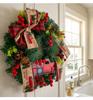 Christmas Truck Bow Door Hanger – Festive Holiday Decoration