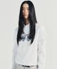 Nigaennikol Butterfly Twins Graphic Top_White