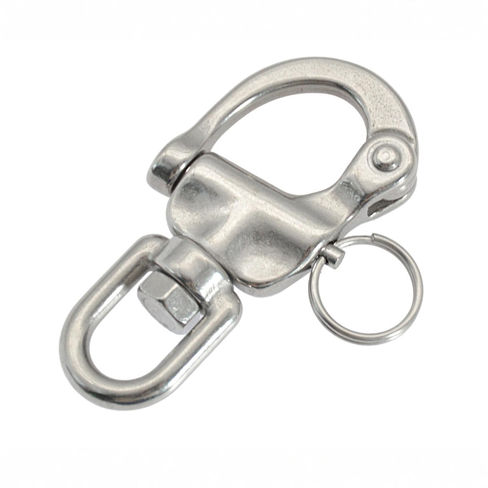 

Вертлюжная скоба с проушиной, быстросъемная дужка, такелажная, парусная, зажим K0AF One Size