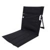 Outdoor Camping Aluminum Alloy Folding Cushion Convenient Lawn Chair Beach Chair Backrest Balcony Rest Chair Outdoor Furniture Soft and Comfortable