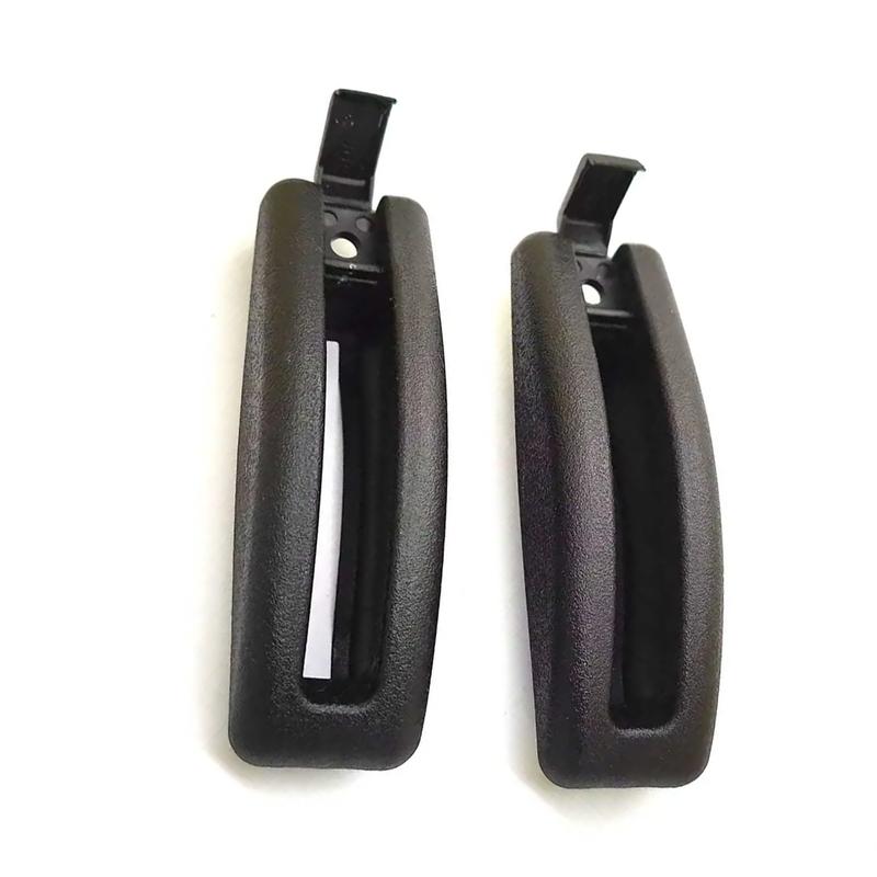 For Golf Jetta MK2 MK3 / Corrado / Polo 6N / Scirocco MK2 Black 2PCS Front Seat Tilt Fold Handle Lever Surround Cover 165881607