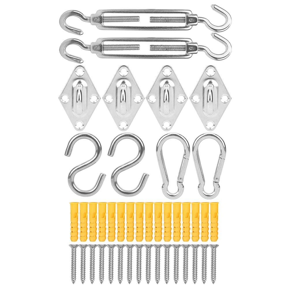 Stainless Steel Boat Awning Hardware Fitting Rhombus Buckle Spring Hook Accessories