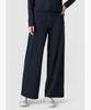 LECOQ Women'S Cooling Ribbed Wide Fit Pants - Black Qr122Ofp31