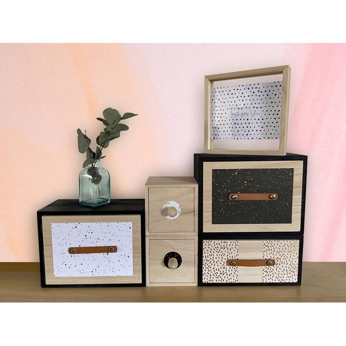 Modular Wooden Drawer 20 Cm M