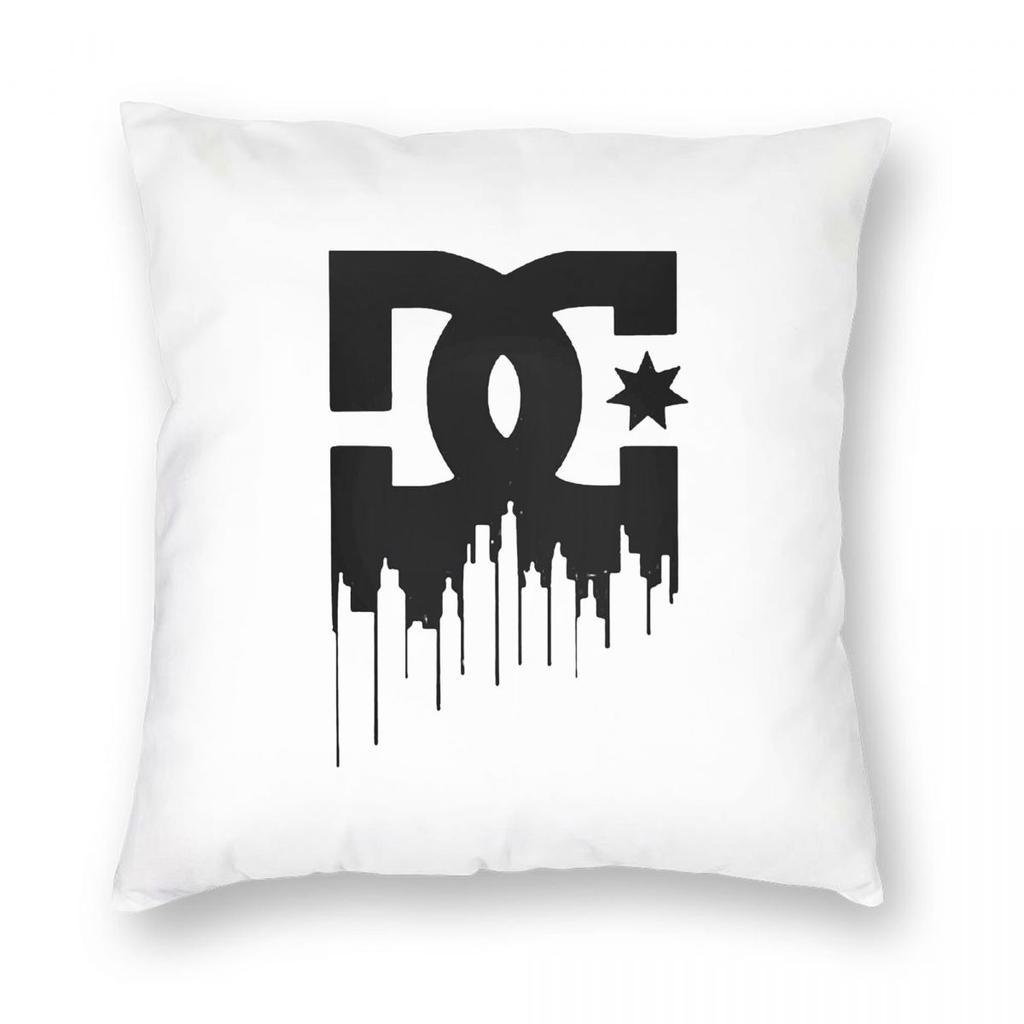 DC Shoe Co Fronha Quadrada Capa de Almofada Almofada de Encosto para Casa Quarto Carro
