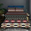 Geometric Pattern 3D Printed Quilt Cover Retro Exotic Tribal Style Bedding Set Luxury Home Textiles Comfortable Duvet Cover Sets