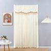 with Strap Bedroom Partition Sheer Curtain Double Layer Entrance Curtain  Summer