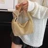 Shiny Full Rhinestones Dinner Bag Crystal Glitter Rhinestone Evening Bag Large Capacity Luxury Rhinestone Banquet Bag Party