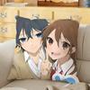 Anime cartoon Horimiya Cushion Cover Soft Durable Reversible Pillow Cover Home Car MultiScene Daily Comfort Pillowcase