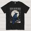 Wrony Zanim Bracia Unisex 100% Bawełna Letnia Codzienna Fajny Luźny T-shirt