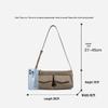 2025 High-End Genuine Leather Shoulder Bag - Fashionable, Versatile Crossbody for Casual or Commuting