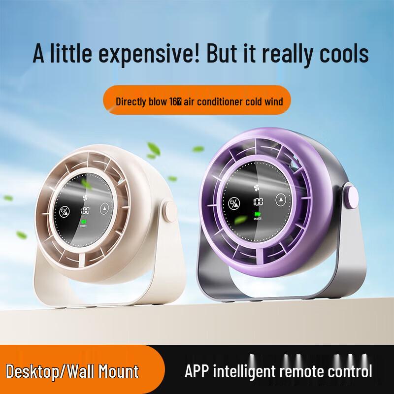 SNGERON Smart App Control Circulating Desk Fan
