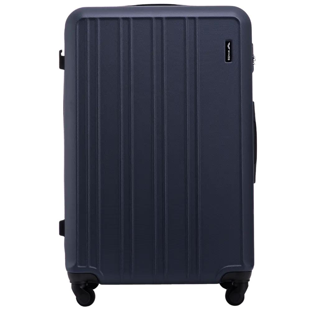 Large Wings 28" Harrier Blue Suitcase