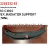 Radiator Support Frame Upper Cover for 2023 Toyota BZ3 (Part #53289-03010)