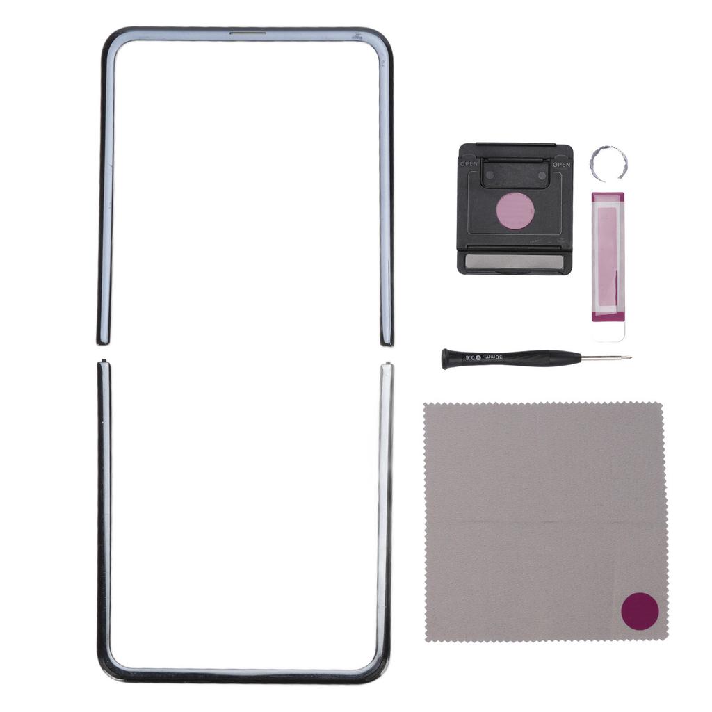 Middle Frame Bezel for Galaxy Z Flip 2 5G F7070 Phone LCD Display Screen Housing Frame with Repair