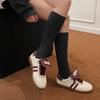 Uncle's Family Retro Round Head Thin Belt Casual Shoes Spring New Versatile Women's Shoes