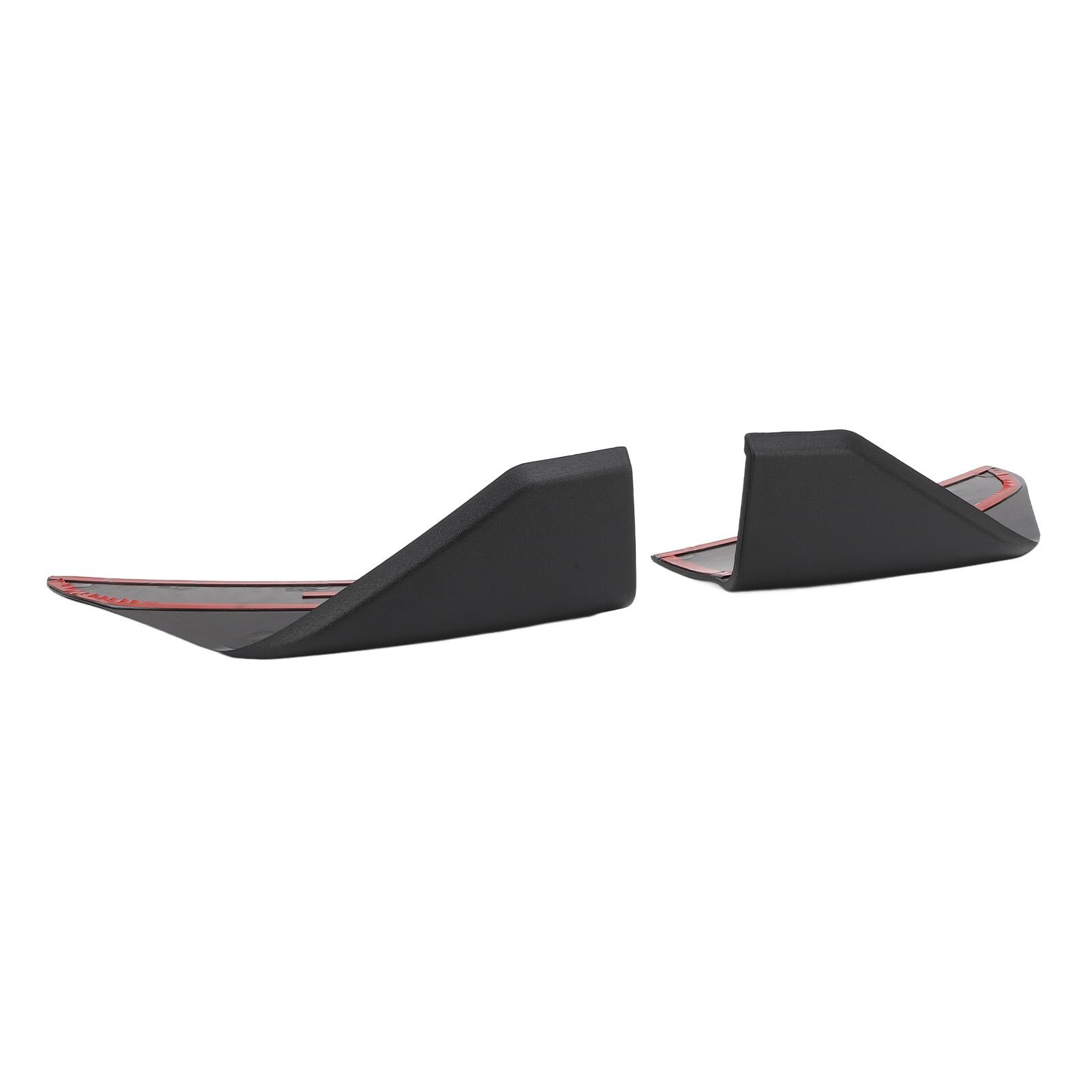 

Pair of Front Bumper Corner Spoiler Winglet Left Right ABS Front Lip Side Winglet Splitters Body Kit