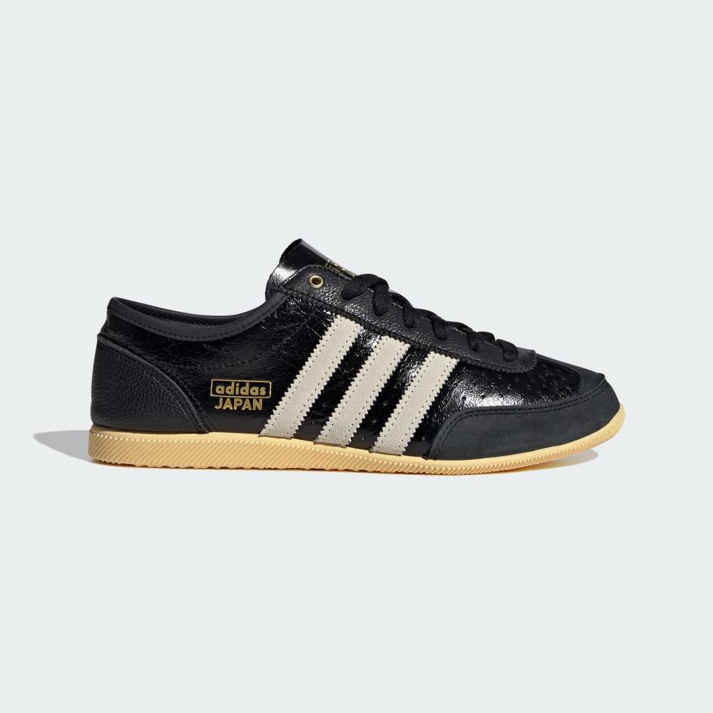 adidas JAPAN DECON KJ6212 Unisex Originals Sneakers Core Black / Cream White / Orange Tint