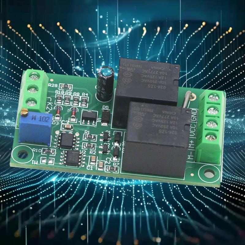 Reversible DC24V Motor Driver Control Board with Adjustable 0.2A-10AOutput Overcurrent Protections for Motor Application