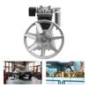 Air Compressor Pump Head 3HP 66Gal/min 0.8mpa Rated Pressure Aluminum Iron with Cooling Fan for Automotive Pneumatic Tools