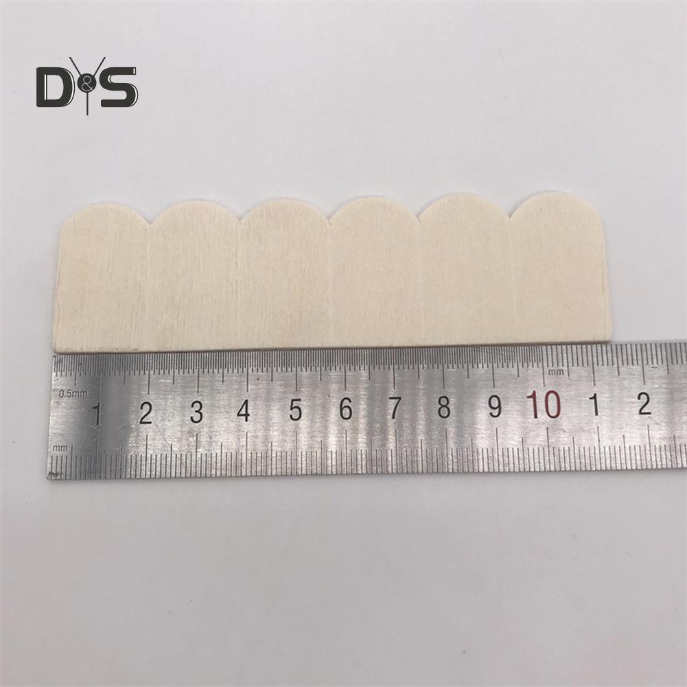 Bláto v oku Dřevěné střešní tašky domeček pro panenky Doplněk pro miniaturní malování pokojíčku vlastními rukama