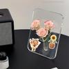 Stickers 18Pcs Watercolor Hand-held Bouquet Decoration  for Stationery Scrapbooking Diy Diary Album  Labe  Journal  Stationery
