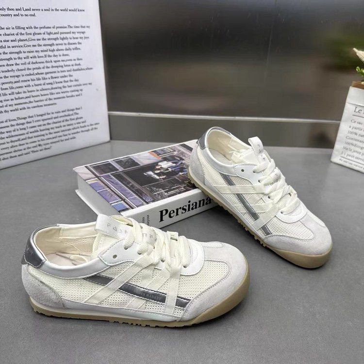 Mesh Breathable German Training Shoes Women's Summer New Retro Pink Soft Sole Soft Surface Running Forrest Gump Mesh Shoes