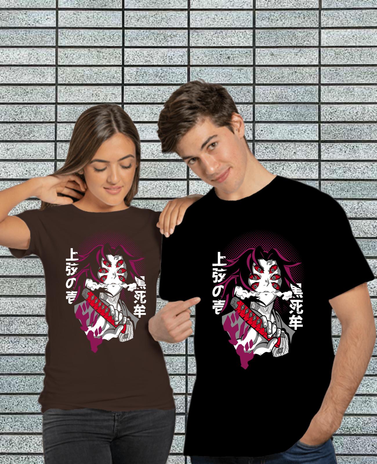 

Kokushibo Demon Slayer T-Shirt Mens Womens Tees Top,Kimetsu No Yaiba,Anime,Manga,Nezuko,Tanjiro XL