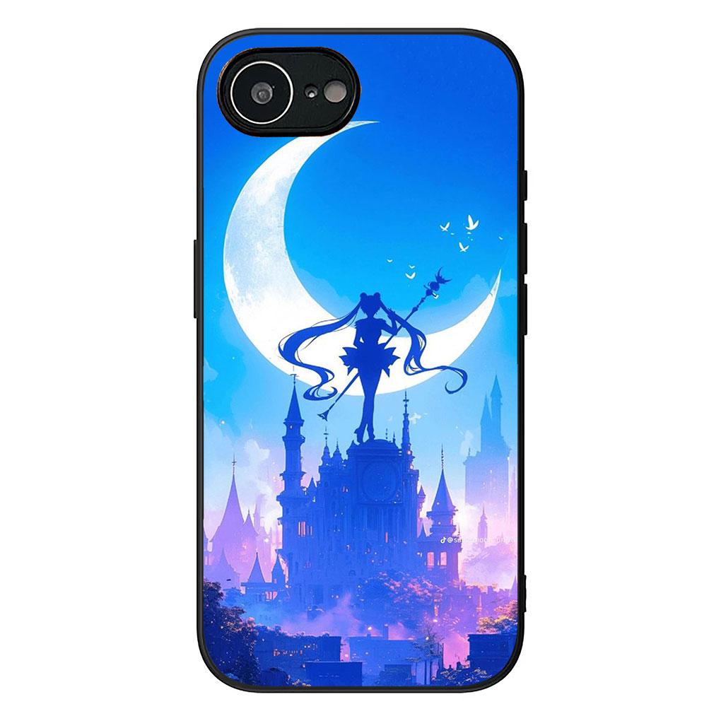 S-Sailors Wallpaper Moon Phone Cover for Motorola Moto Edge 50 30 Fusion 40 NEO Ultra Pro E14 G20 E15 G35 G84 G13 G53 Soft Case
