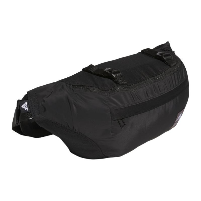 Adidas Recycled Polyester Fanny Pack Regular Unisex Black Adidas IM5282