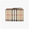 Burberry 8094455 A7026 Vintage Check Zip Bifold Wallet