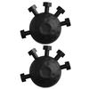 2PCS Muscle Building Finger Grip Strengthener 5 Finger Design Finger Exerciser  For Forearm Training