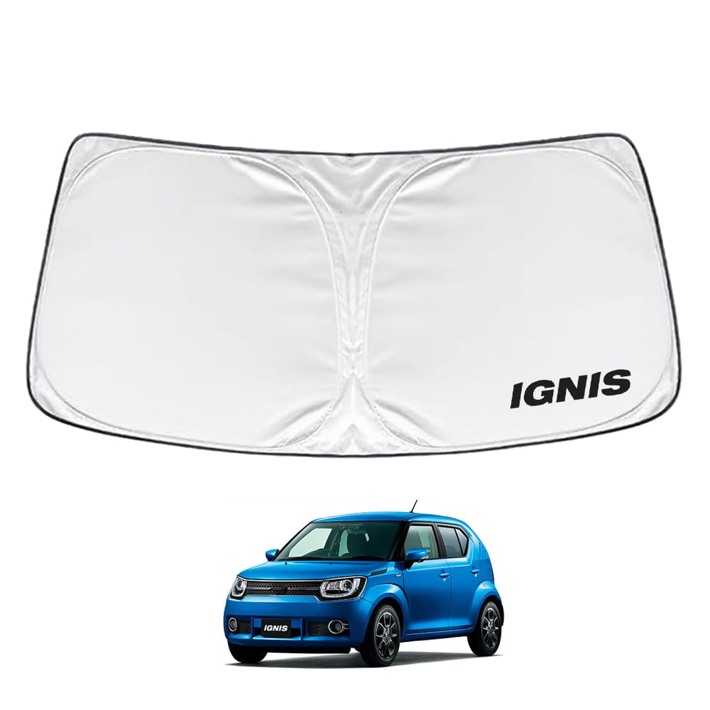 

SAWAKAKI Солнцезащитный козырек на лобовое стекло Suzuki Ignis FF21S с логотипом, изготовленным на заказ, защита, изоляция, защита, компактное хранение