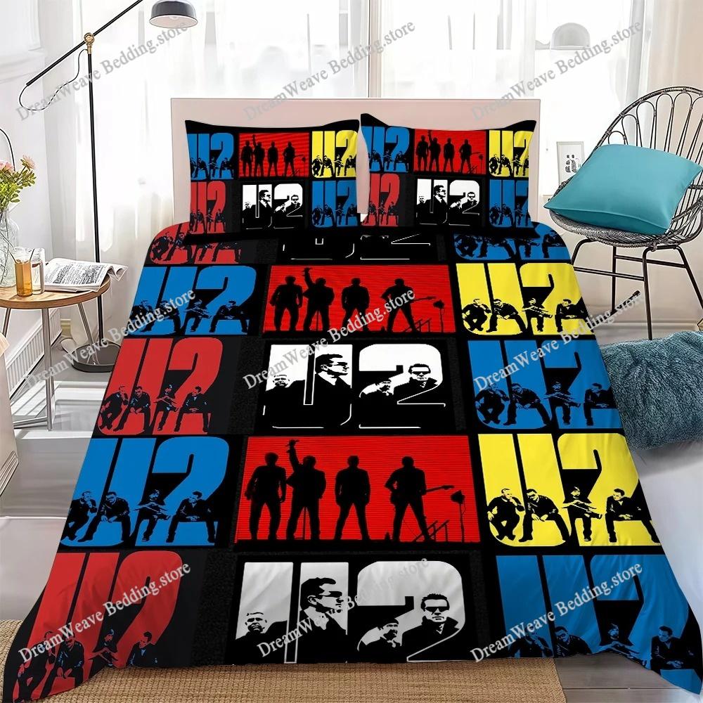 Rock U-U2 Band Songs Of Surrender Duvet Cover Set Home Style Bedding Soft Laundry Cotton Bed Student Dormitory Gift