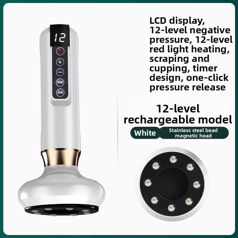 

Handheld Cellulite Massager-Cupping Kit For Massage Therapy,Cupping Machine,Cellulite Massager With 12 Suction Modes, Rechargeab