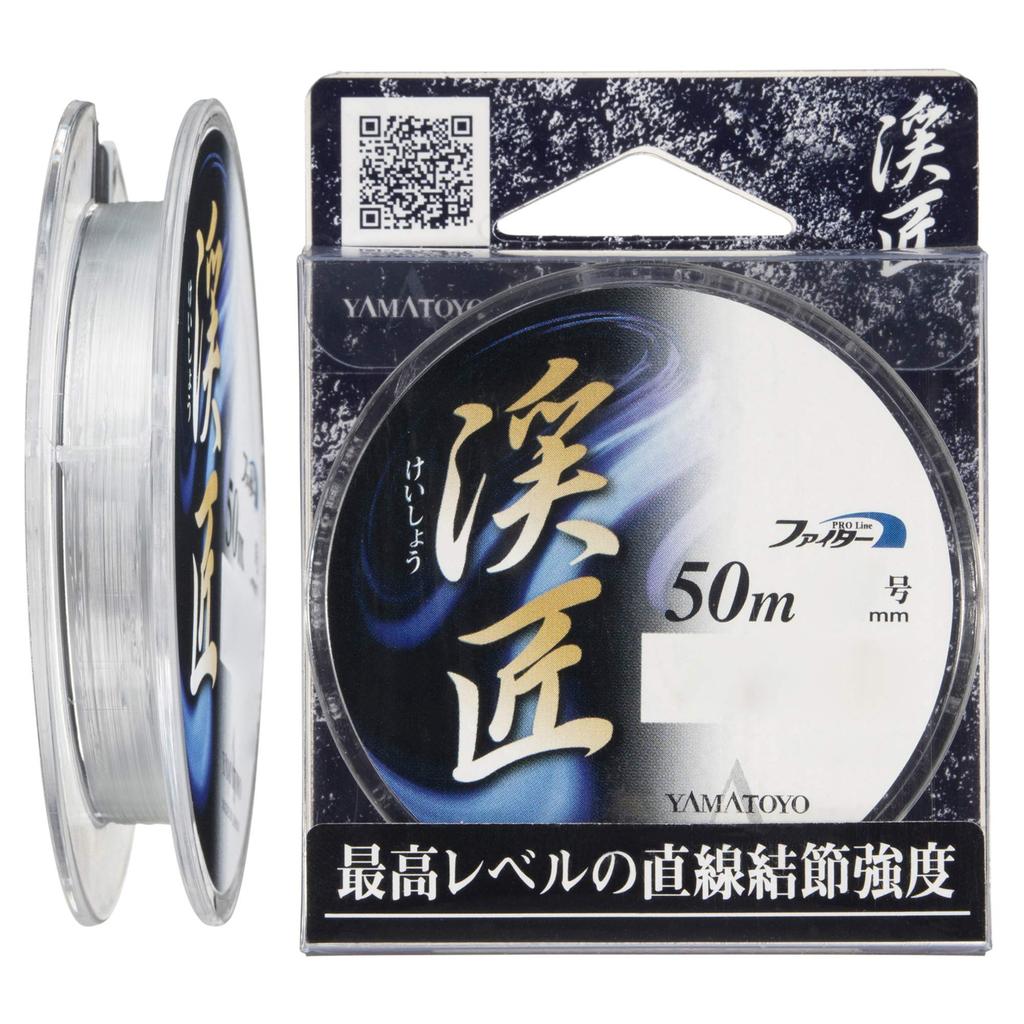 YAMATOYO Nylon Line Fighter Keisho 50m No. 0.25 Clear