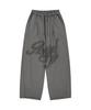 Aejeuyua Aya Belted Balloon Sweatpants Dark Gray