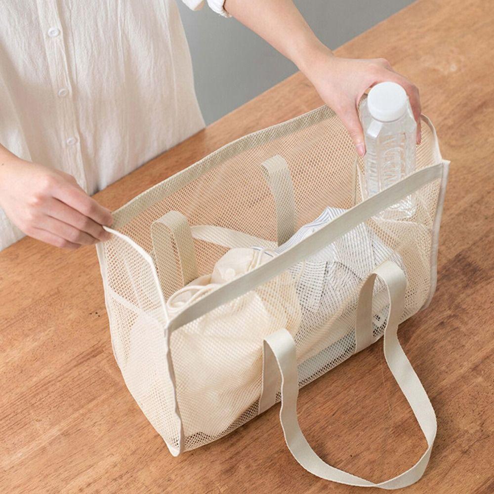 Large Capacity Storage Bag Ultra Light Beach Bag Portable Travel Organizing Bag Swim