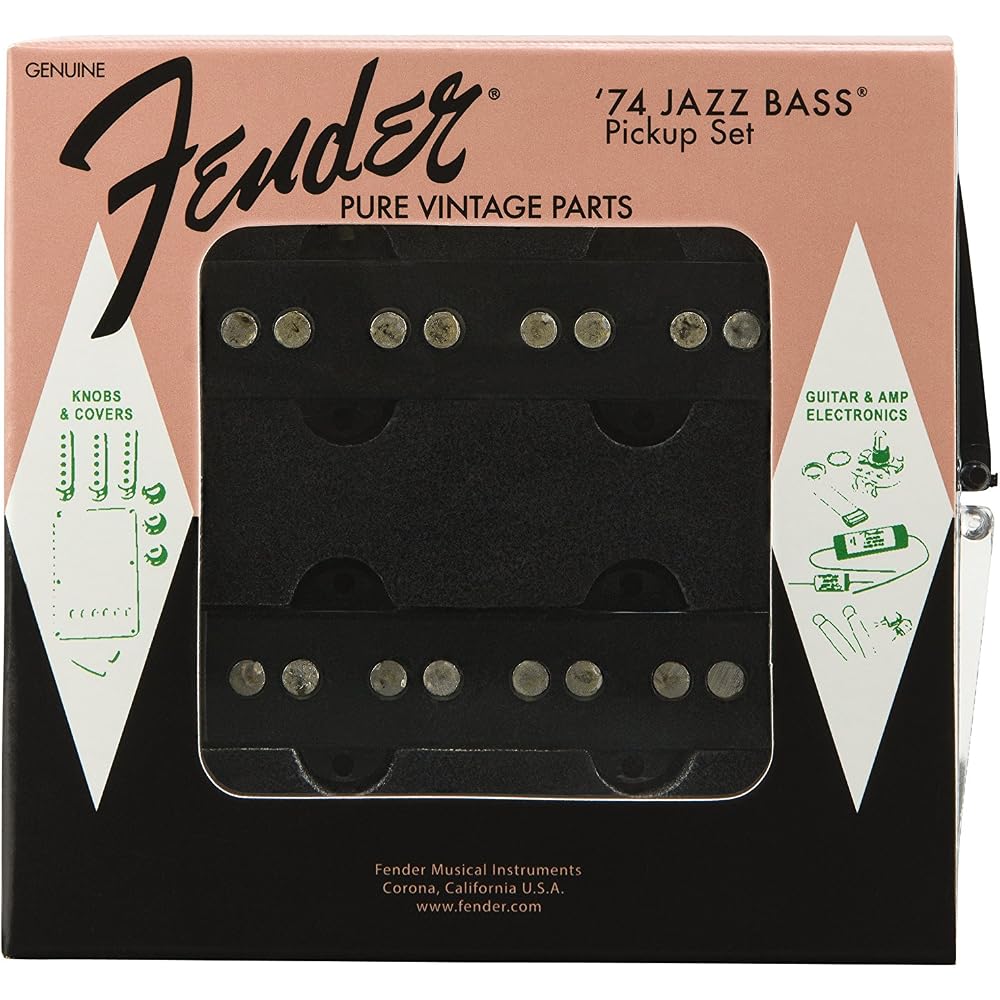 Fender Pickup PURE VINTAGE '74 JAZZ BASS PICKUP SET