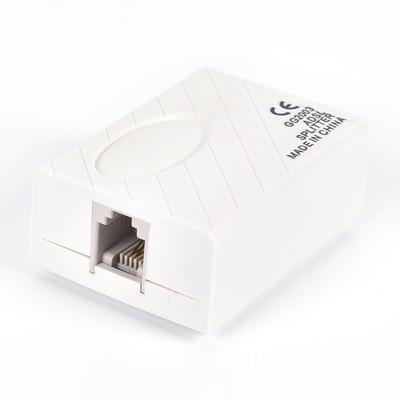 1 Τμχ Τηλεφωνική Γραμμή RJ11 ADSL Μόντεμ Τηλέφωνο Ευρυζωνικής Ζώνης Διαχωριστής Φωνής Κουτί Σύνδεσης Φίλτρου
